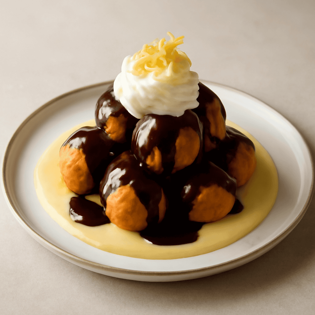 Profitterol di carnevale