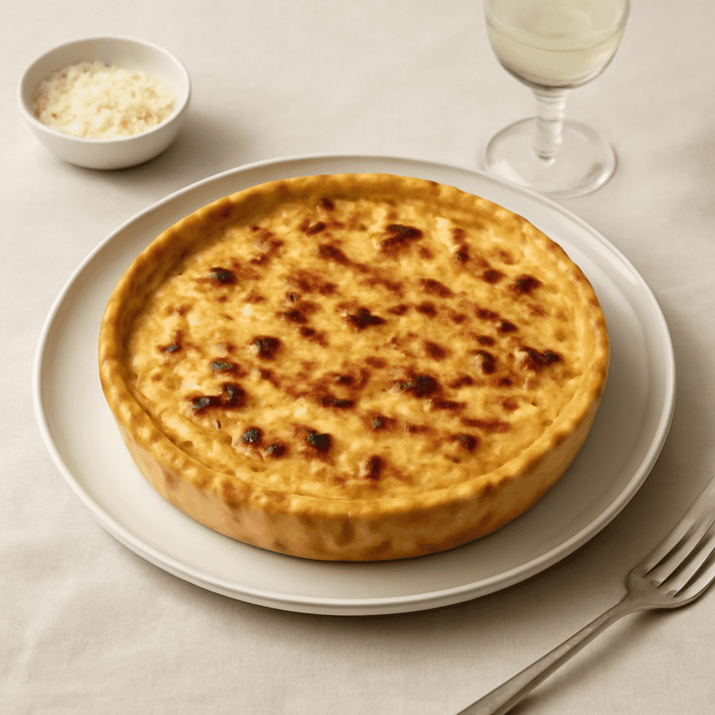 Quiche base alla carbonara