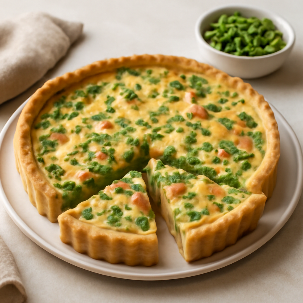 QUICHE DI PISELLI