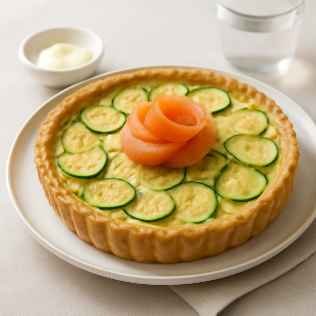 Quiche di zucchine e pecorino