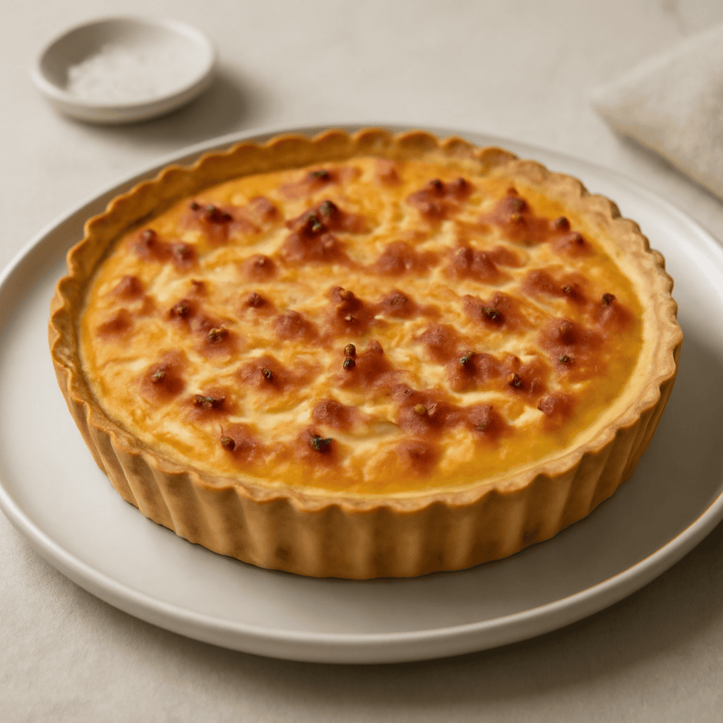 Quiche pancetta e groviera