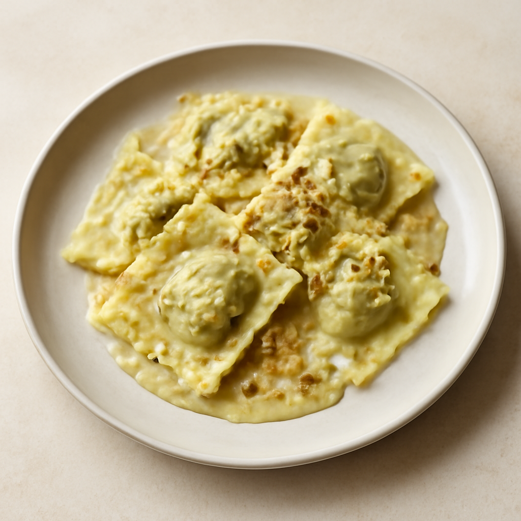 Ravioli al pistacchio
