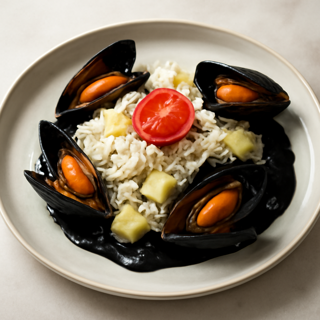 Riso patate e cozze gourmet