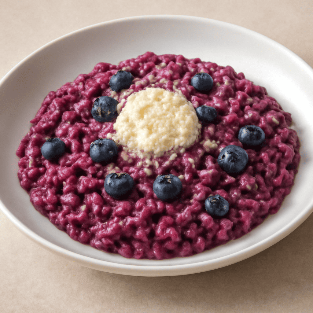 Risotto ai mirtilli