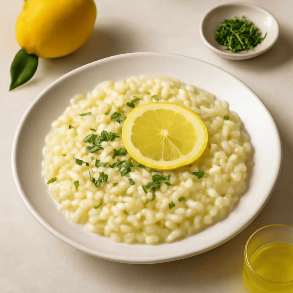 Risotto al Limoncello e Burro di Bufala