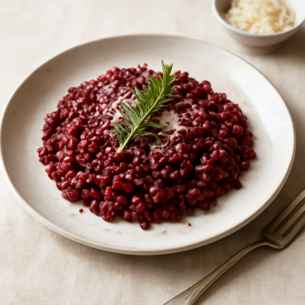 Risotto al vino rosso