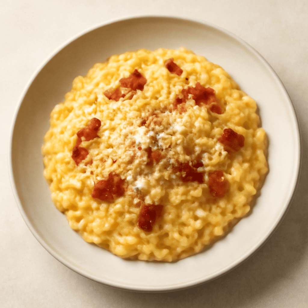 Risotto alla carbonara