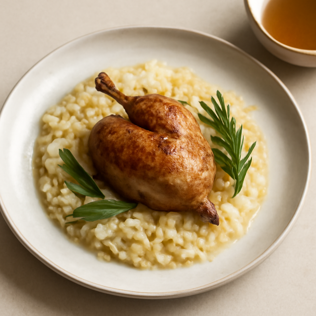 Risotto alla quaglia