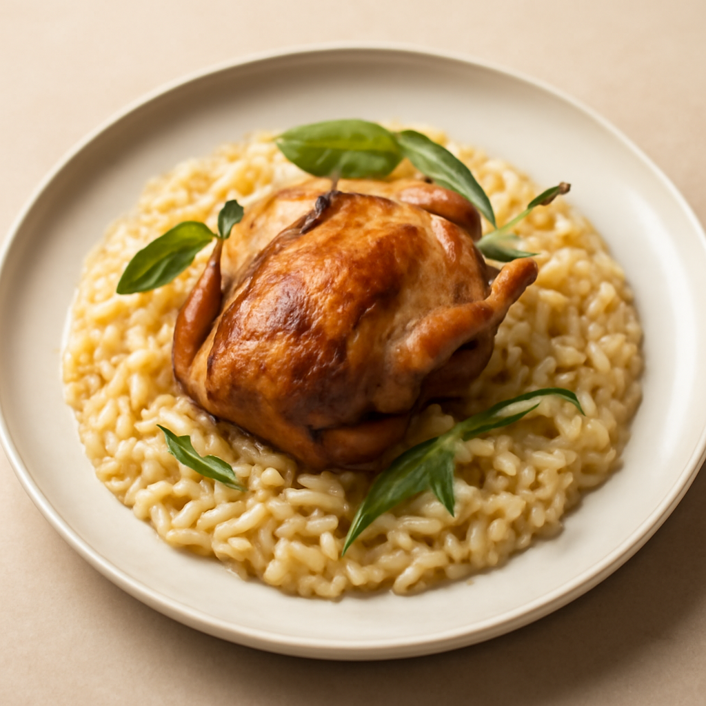 risotto alla quaglia