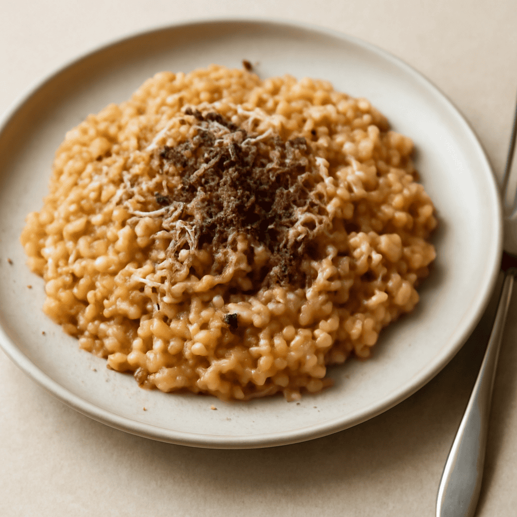 Risotto birra e caffè
