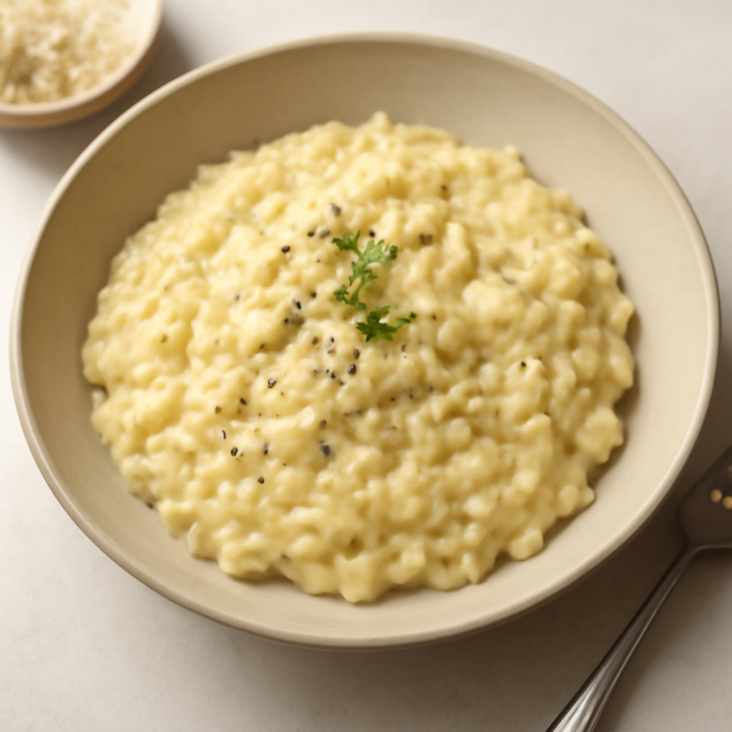 RISOTTO CACIO E PEPE