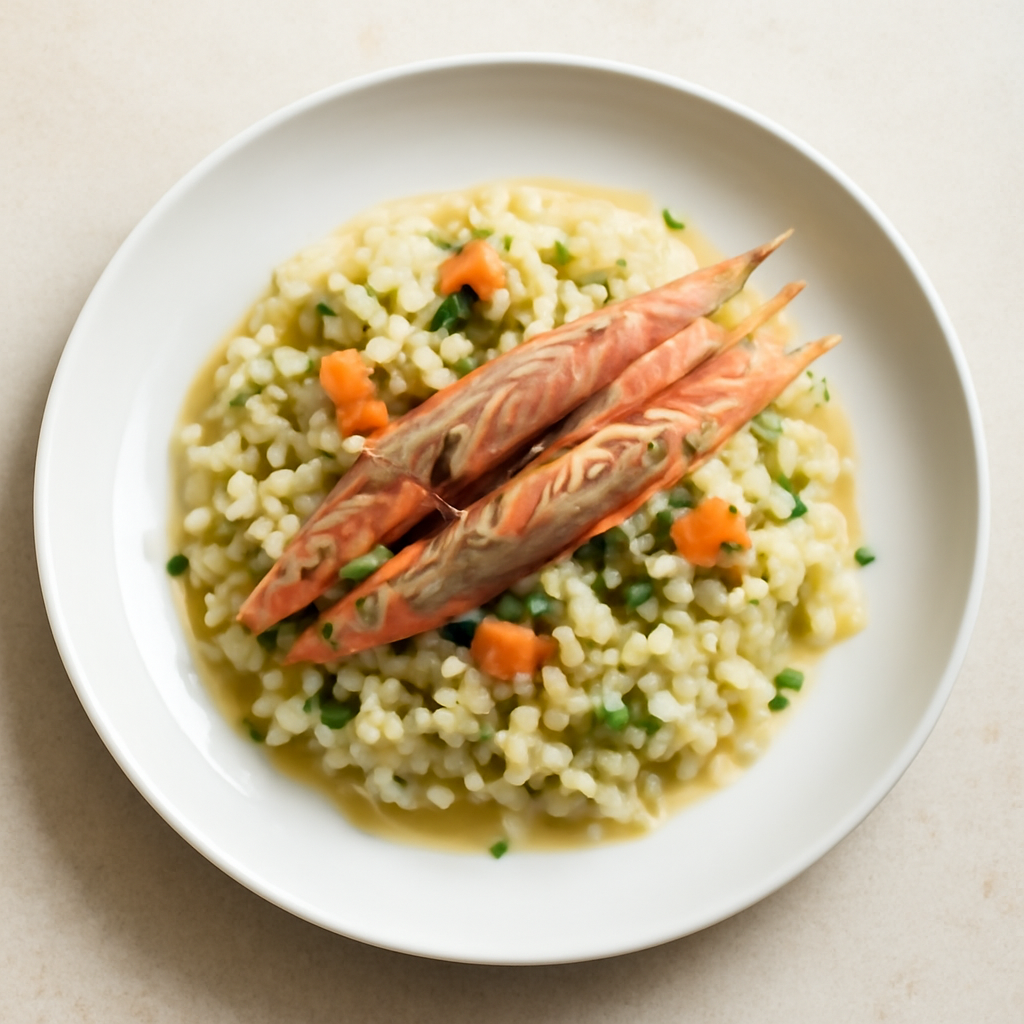 RISOTTO CON CANOCCHIE