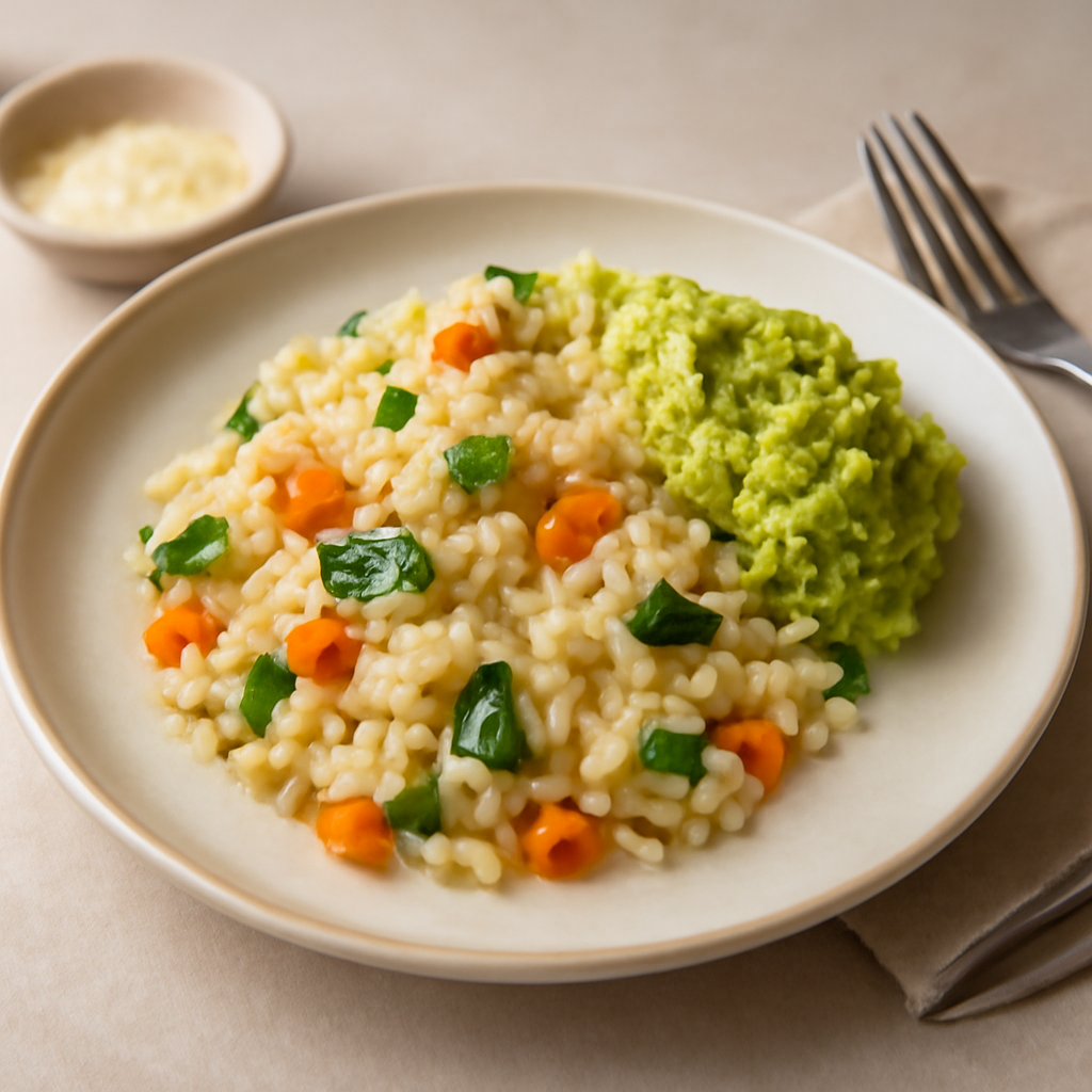 Risotto zucchine,carote e zenzero – Guacamole