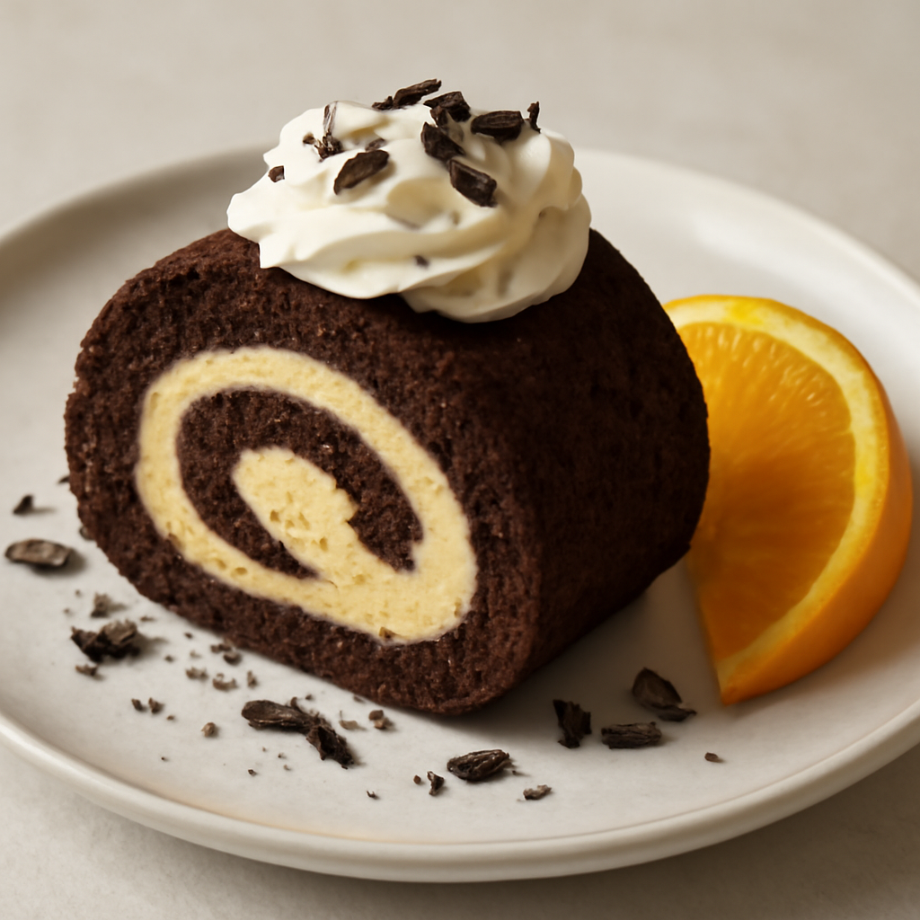 Rollè arancia e cioccolato