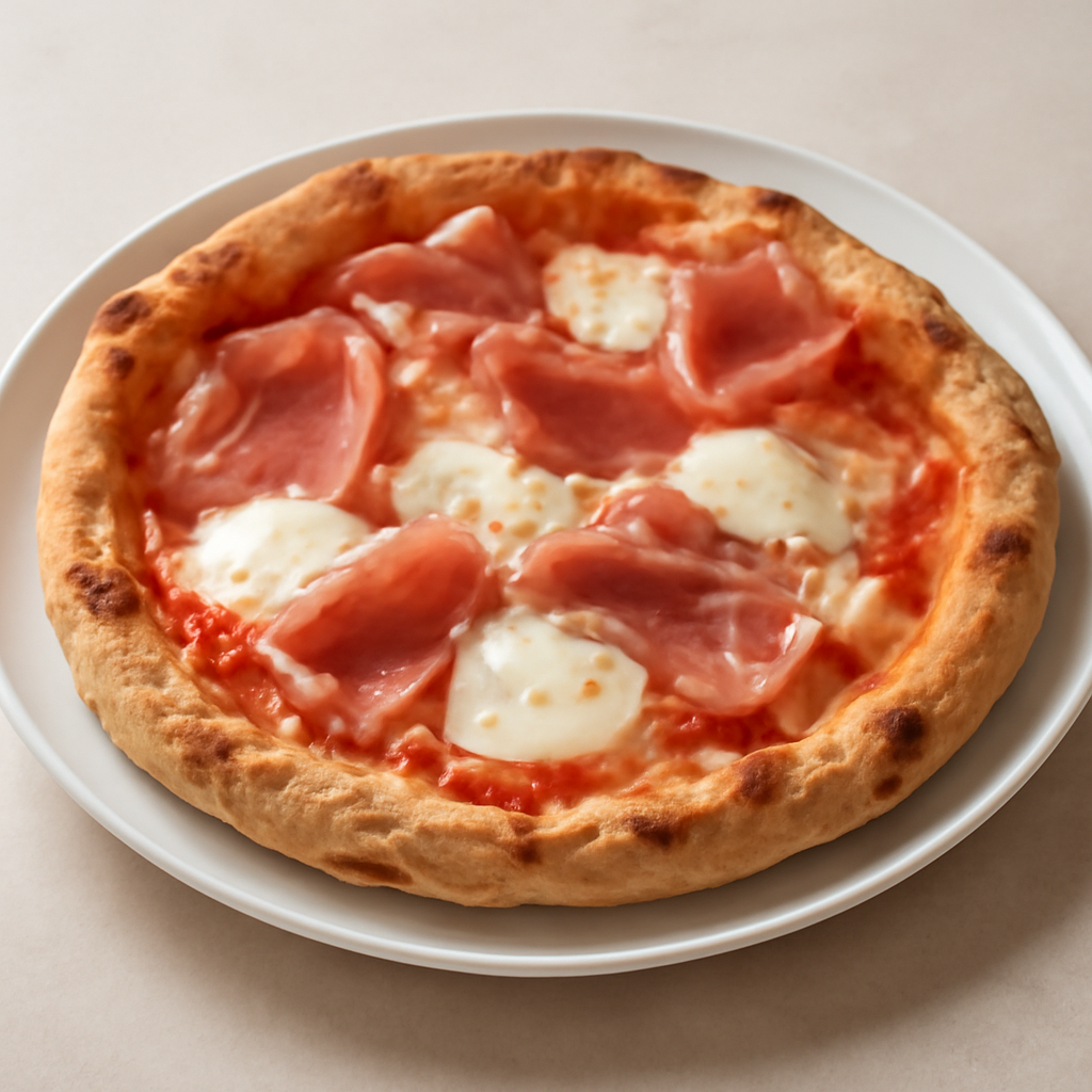 Romana con crudo