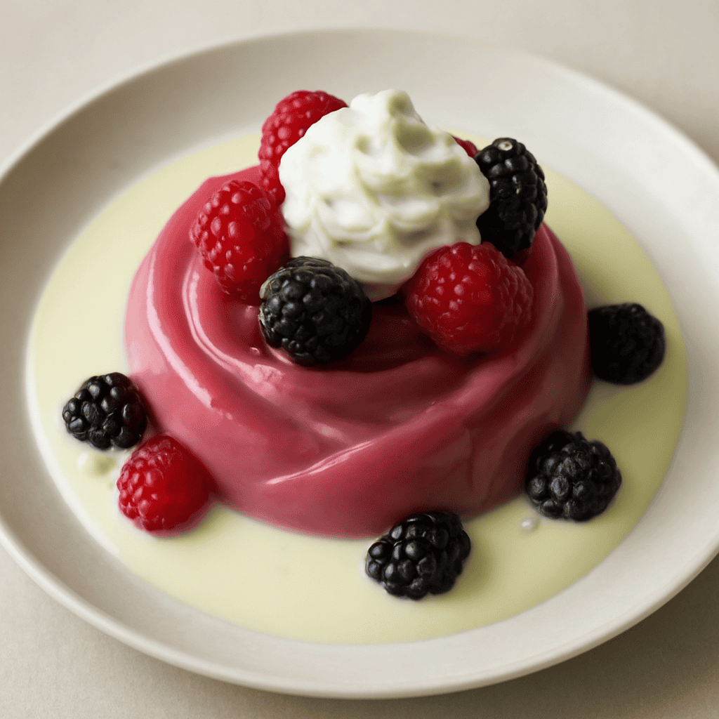 Rosa ai frutti di bosco