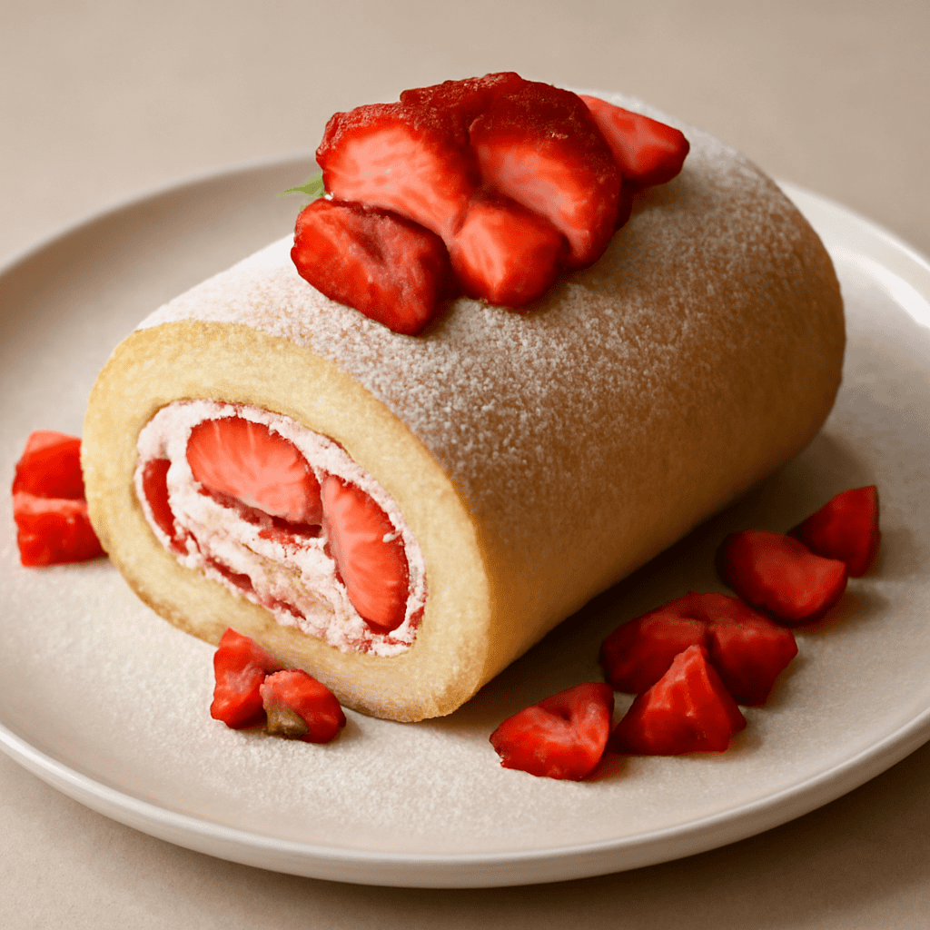 Rotolo alle fragole