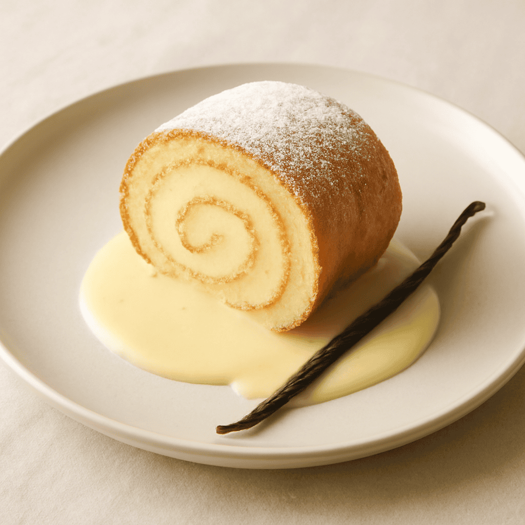 rotolo burro e vaniglia