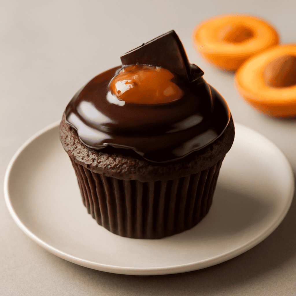 Sacher Cupcake
