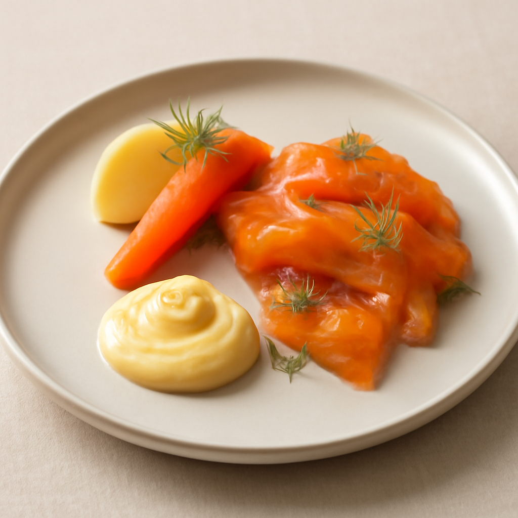 Salmone scozzese affumicato agli ortaggi e senape 2
