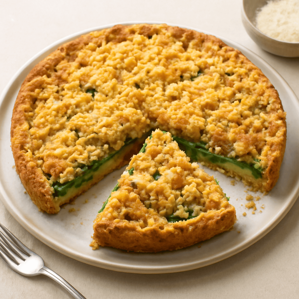 Sbriciolata salata con zucchine