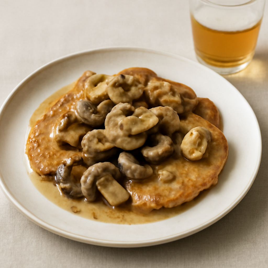 SCALOPPINE ALLA BIRRA