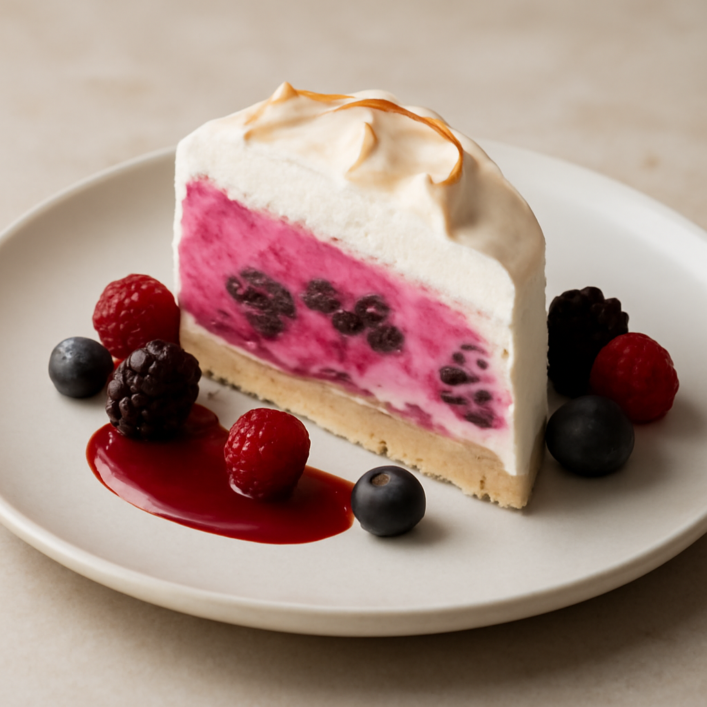 Semifreddo ai frutti di bosco