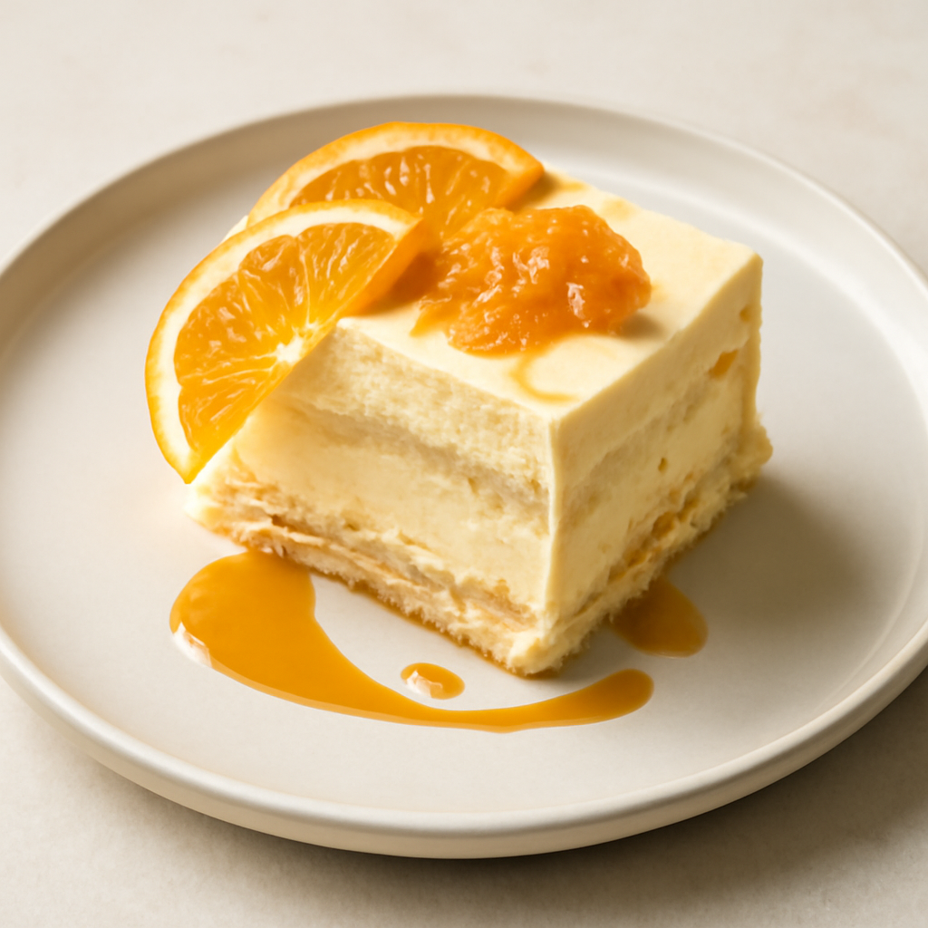 Semifreddo all’arancia