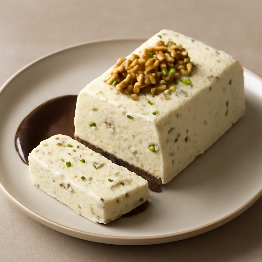 Semifreddo alle noci e pistacchi