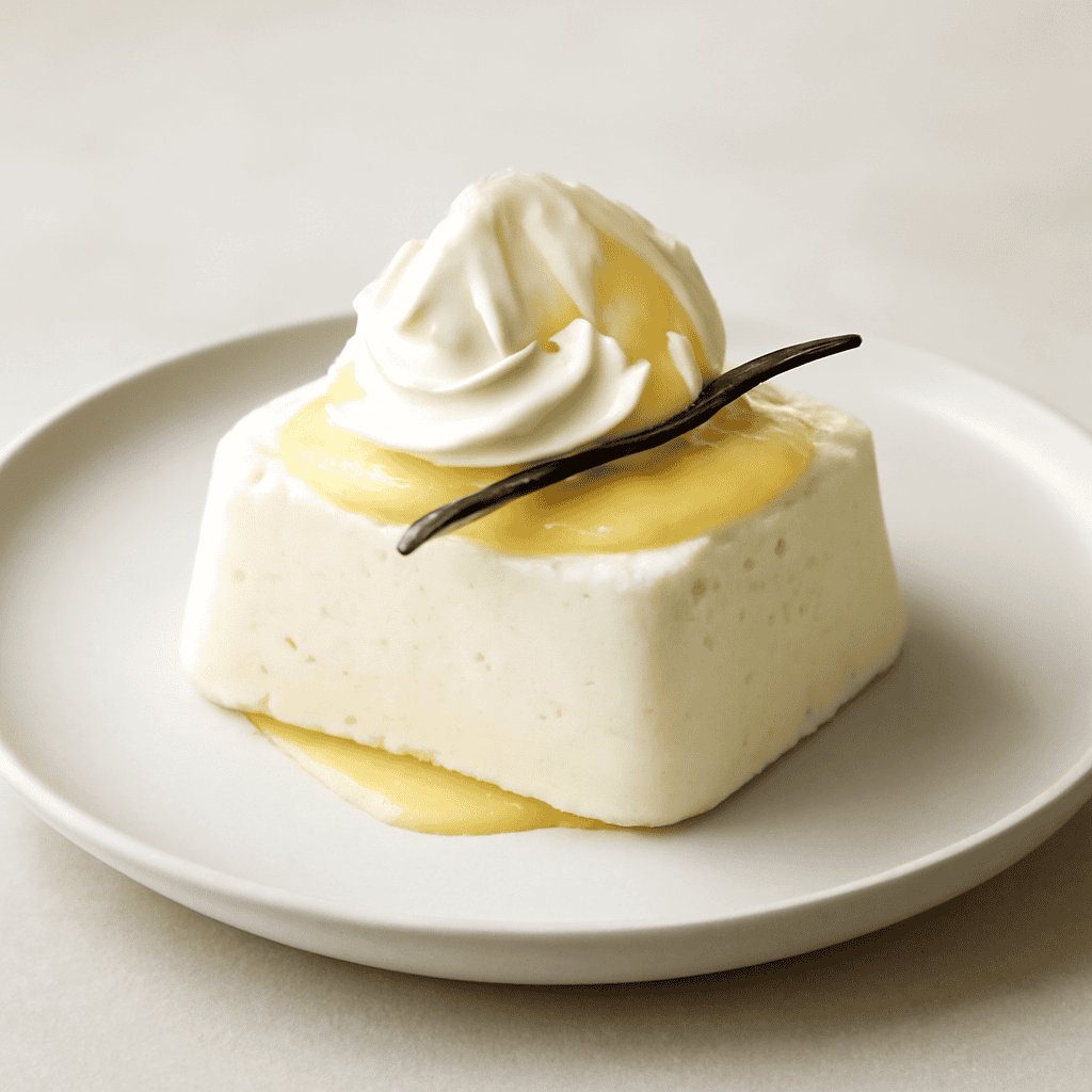 Semifreddo zenzero e vaniglia