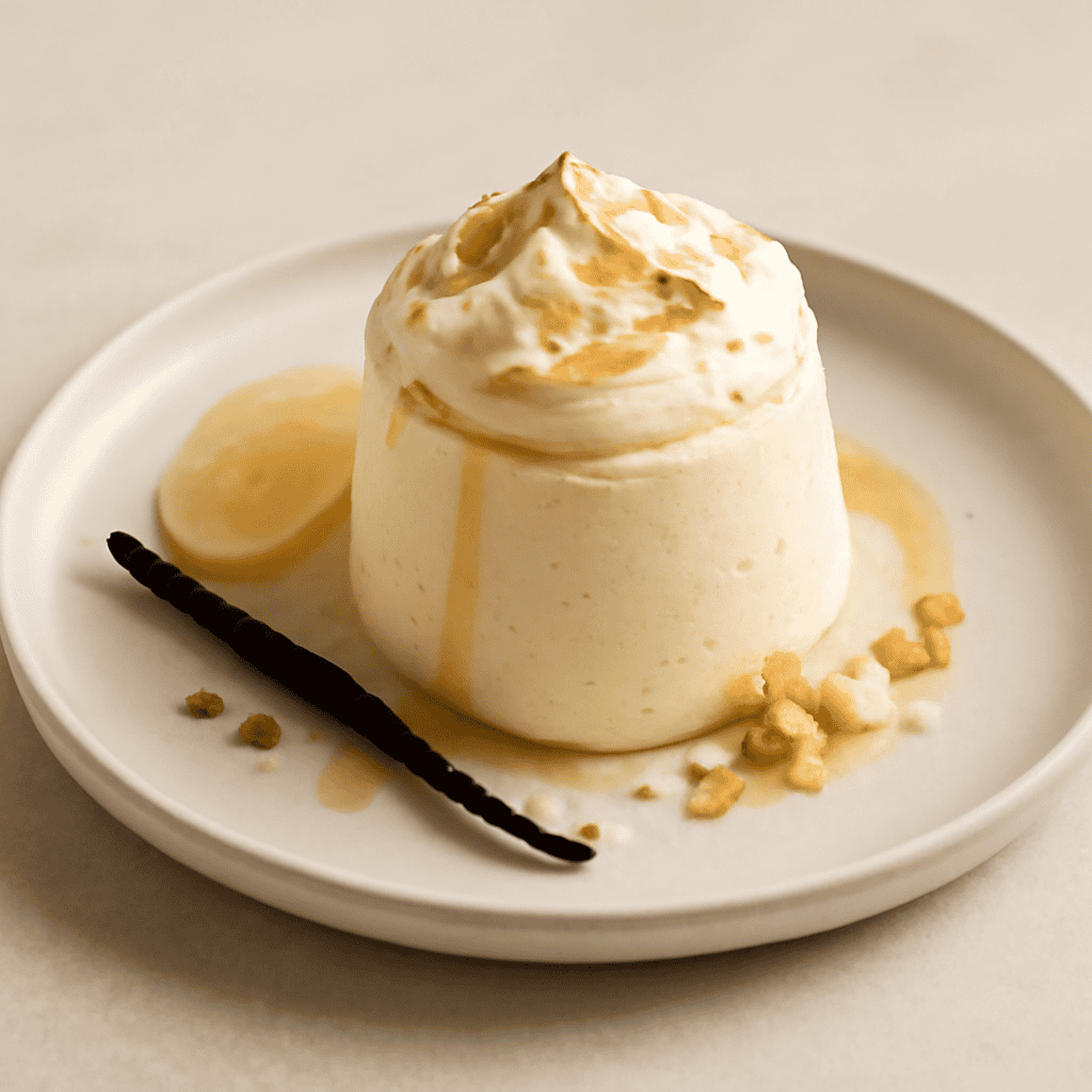 Semifreddo zenzero e vaniglia