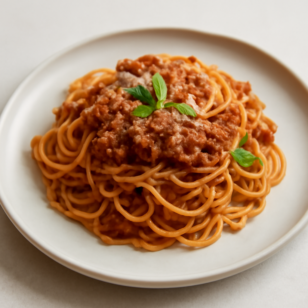 Spaghetti al ragù di carne