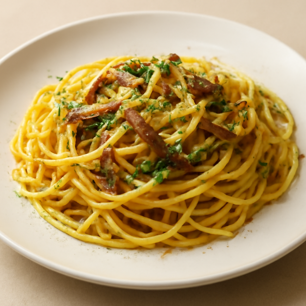 Spaghetti degli acciughe