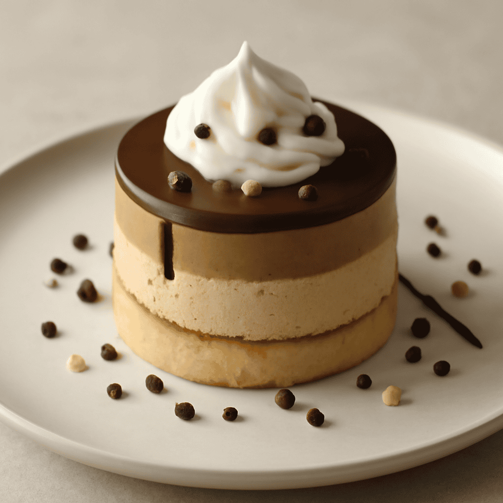 Spumoso liquirizia e caffè