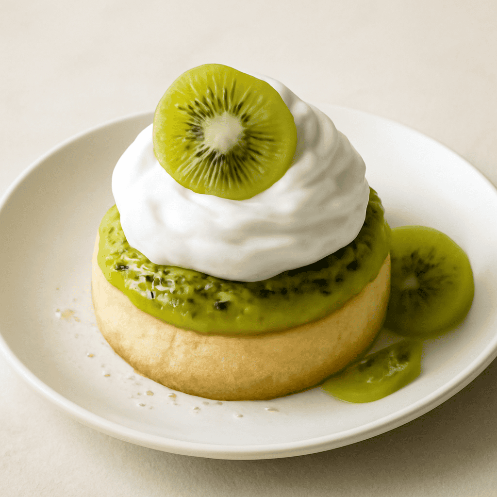 Spumoso yogurt e kiwi