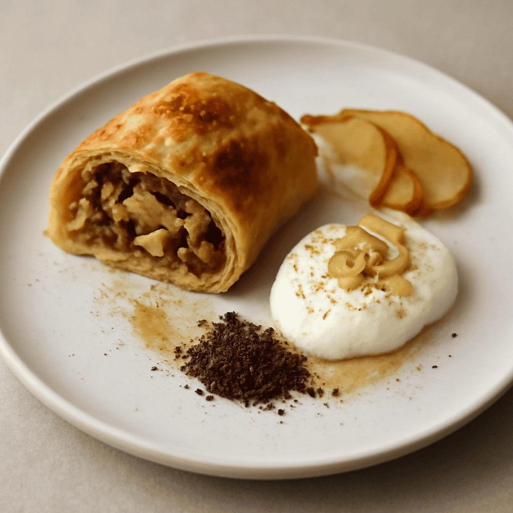 strudel di pere