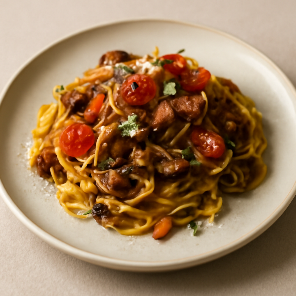tagliolini ai sapori d’autunno