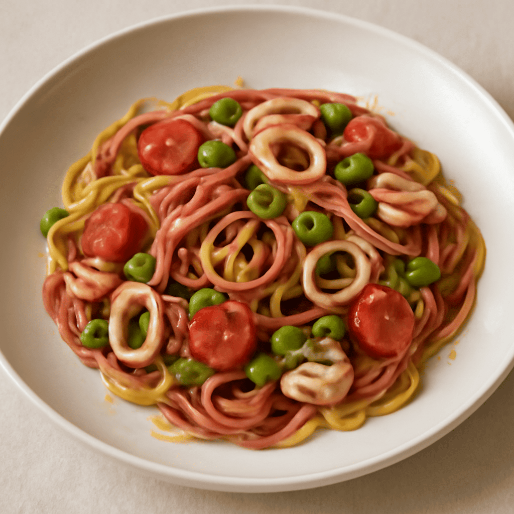 Tagliolini colorati al totano