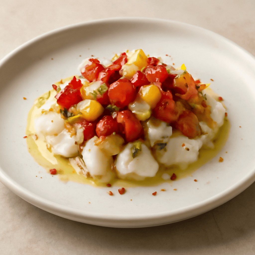 Tartare di seppia “fruttata”