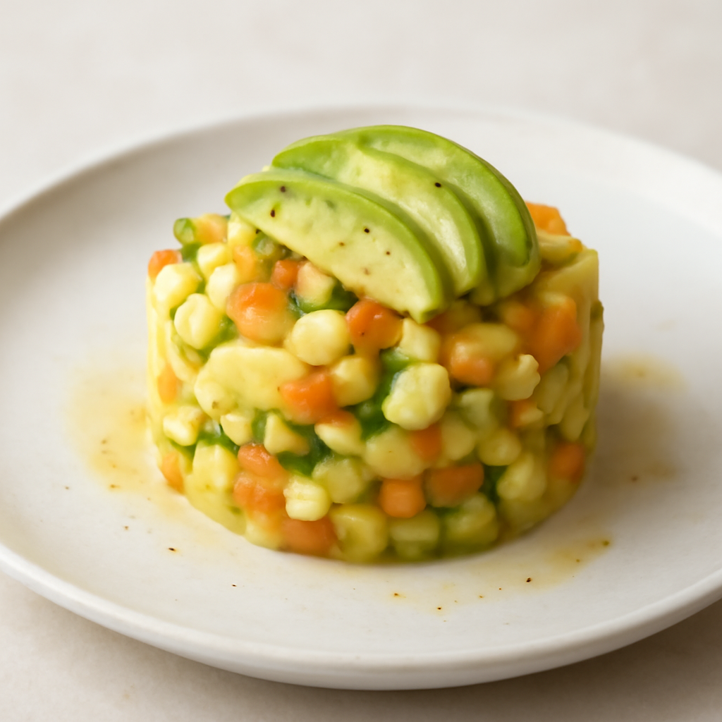 Tartare di verdure e Avocado
