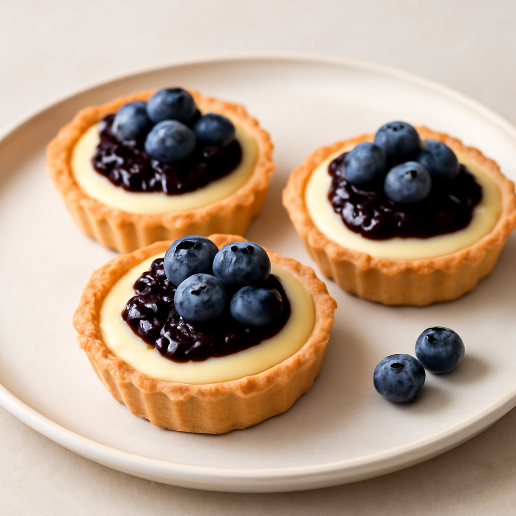 Tartellette ai mirtilli