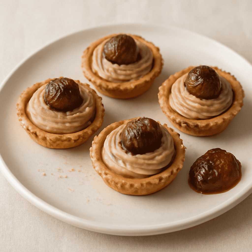 TARTELLETTE AL SAPORE DI CASTAGNA