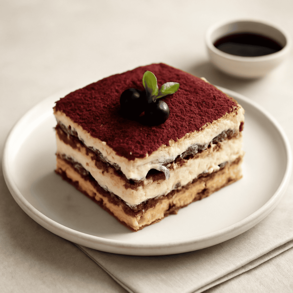 Tiramisù al cassis