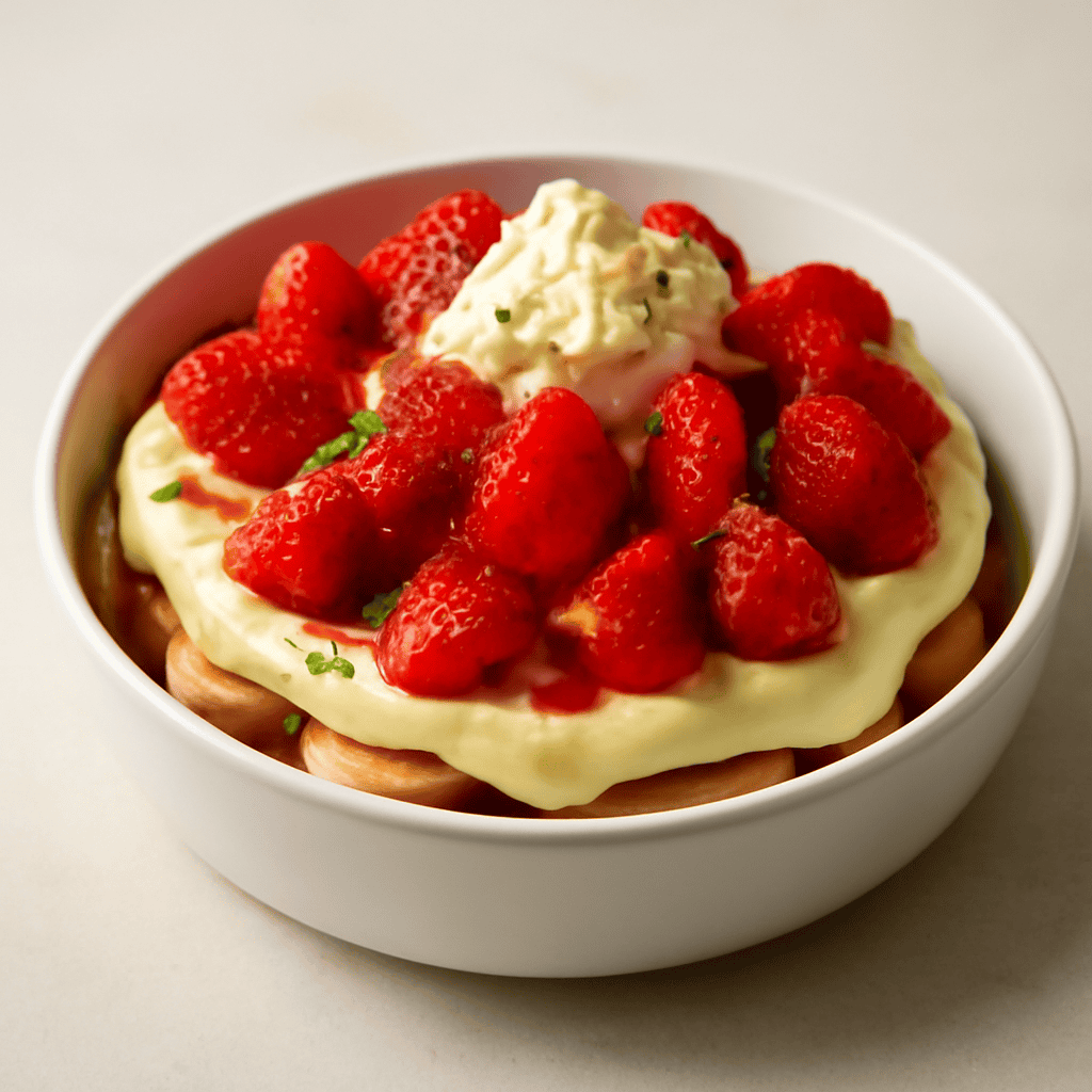 tiramisù alle fragole