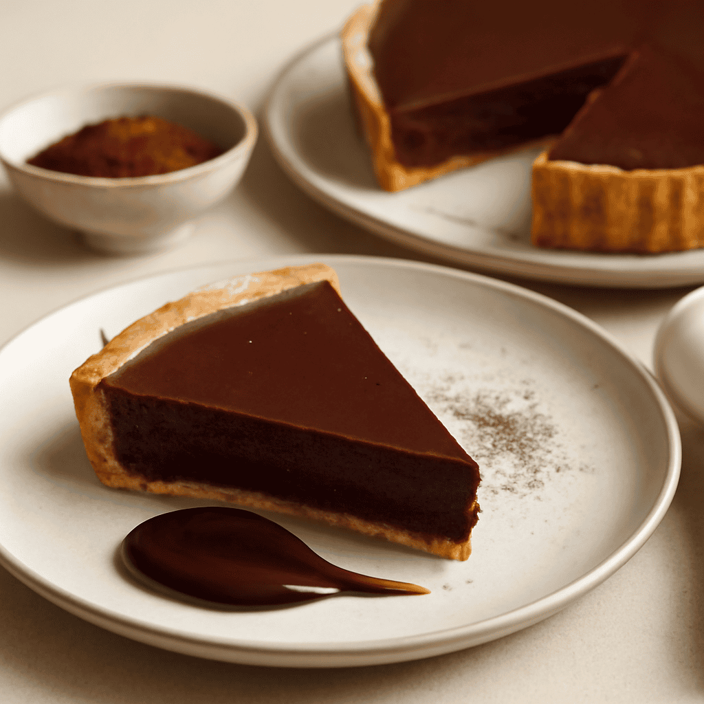 Torta al cioccolato salata