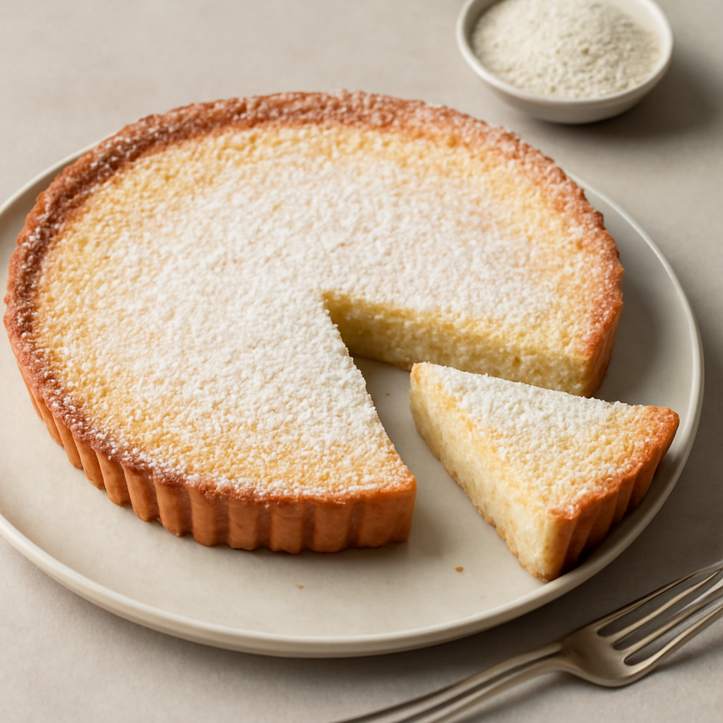 Torta al cocco e ricotta