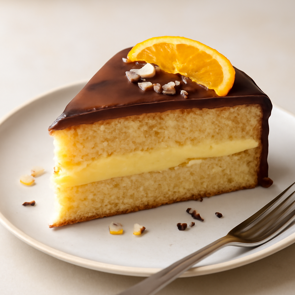 TORTA AL PROFUMO DI MANDORLE, ARANCIA E CIOCCOLATO
