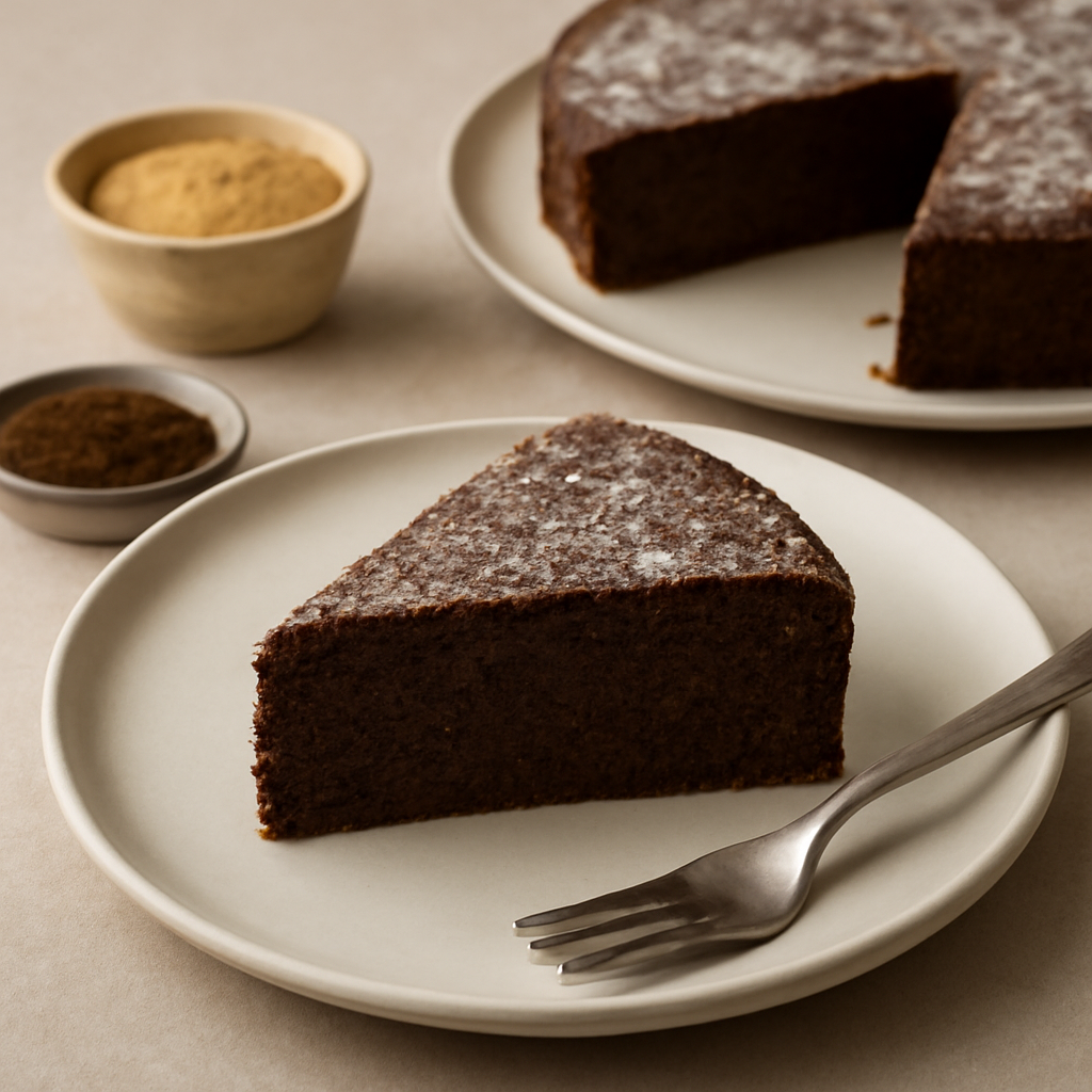 Torta alla liquirizia