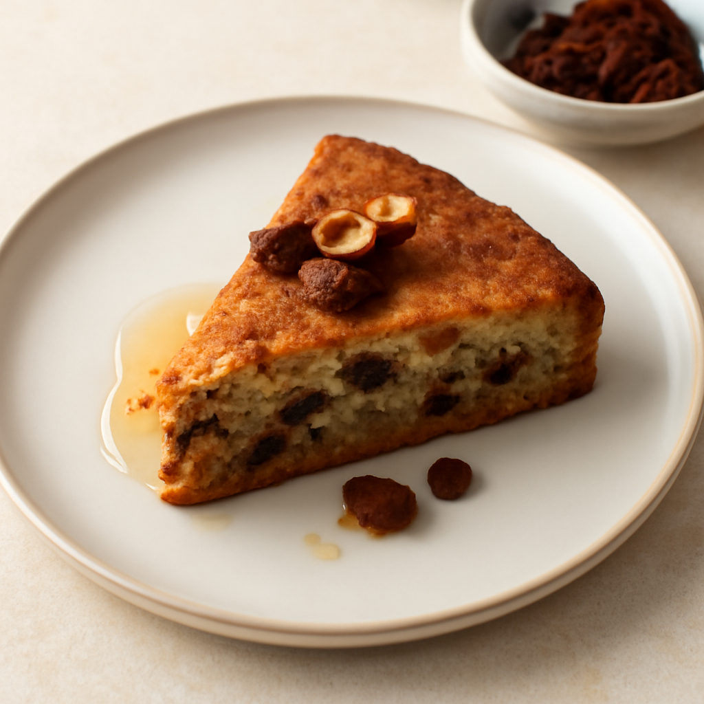 Torta all’uvetta e alla nocciola ( gluten & lactose free)