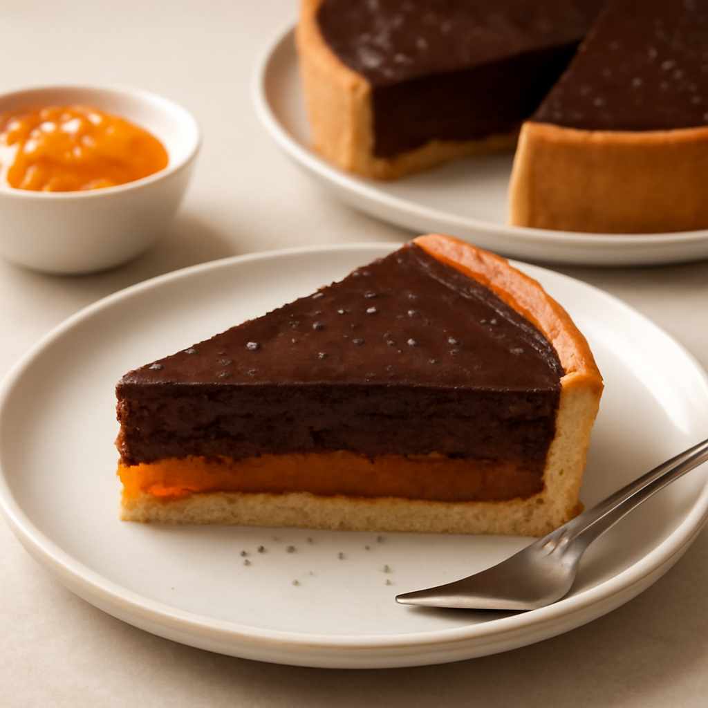 TORTA ARANCIA E MARSALA E CIOCCOLATO FONDENTE E PEPE NERO